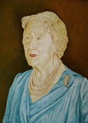 Portrait of Her Majesty Queen Elizabeth the Queen Mother